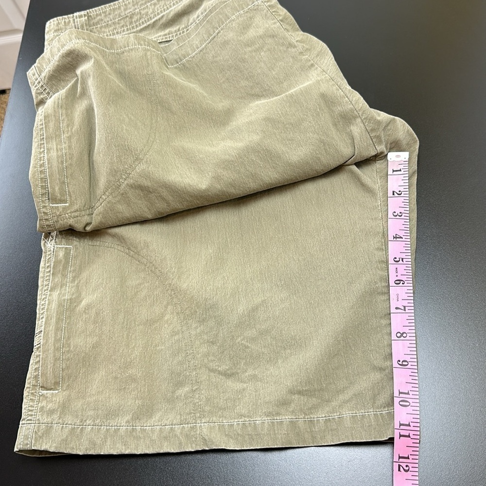 Kuhl Ramblr Green Cargo Shorts Sz 40 Outdoor Hiking Zip Pockets Utility … - Picture 12 of 14